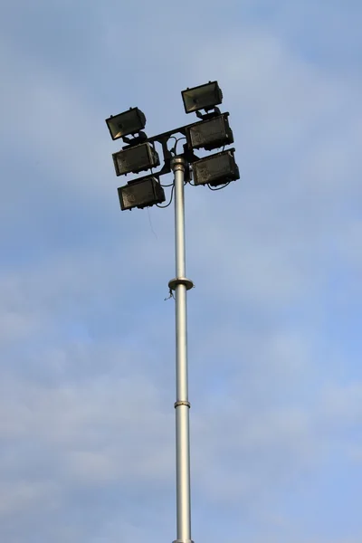 Kleine stadion lampjes — Stockfoto