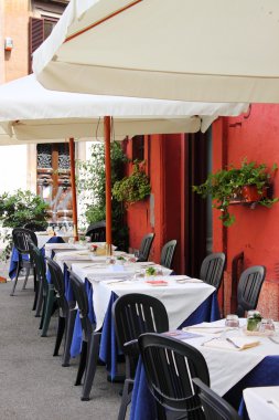 Roma'nın tipik Restoran