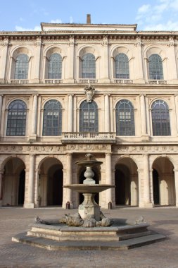 Facade of Barberini Palace clipart