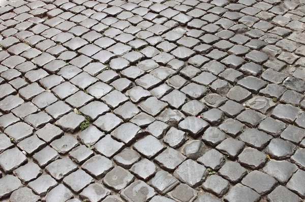 Pavimento romano muito antigo — Fotografia de Stock