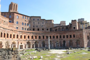 Trajan's Forum in Rome clipart