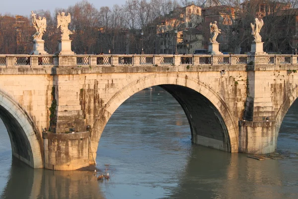 ローマの聖天使の橋 — ストック写真