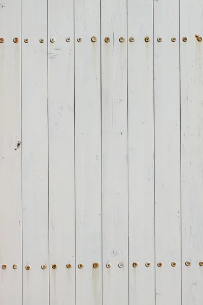 Fehér kerítés Stock Kép