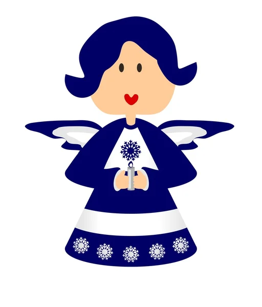 Christmas angel — Stock Vector