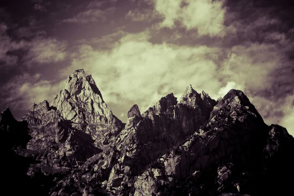 Alpy idealna majestat — Zdjęcie stockowe
