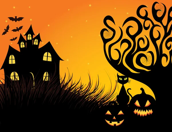 Spooky Halloween — Stockvector
