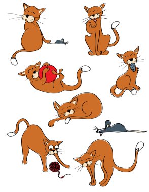 Funny Cats clipart