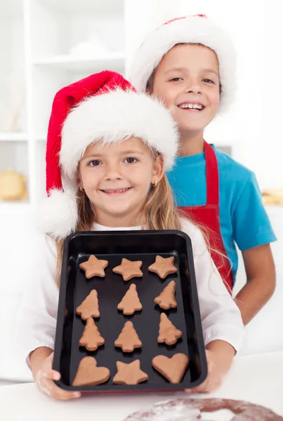 Les cookies de Noël sont prêts — Photo