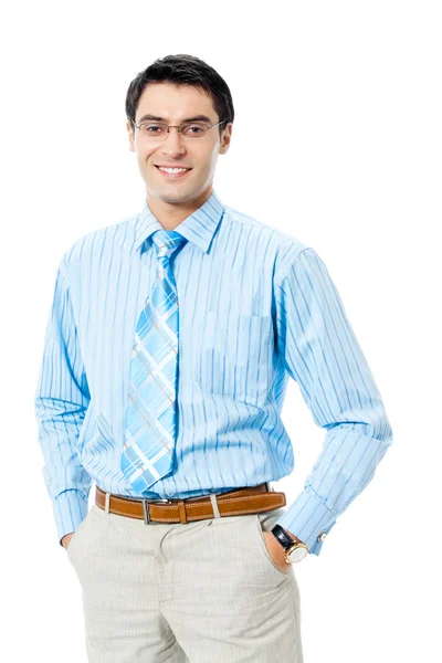Businessman, isolated on white background — Stock Photo, Image