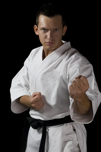 Karate man — Stock Photo, Image
