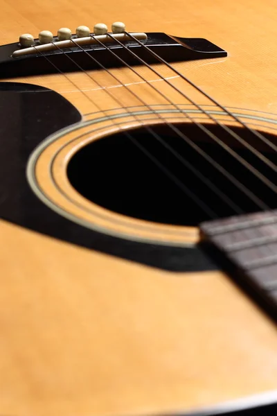 Akustisk gitar – stockfoto