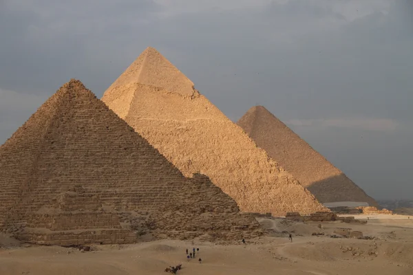 Piramidi di Giza — Foto Stock