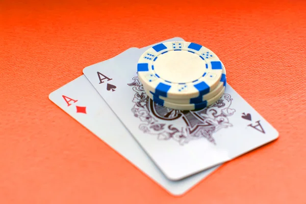 ポーカーカード ロイヤリティフリーのストック写真