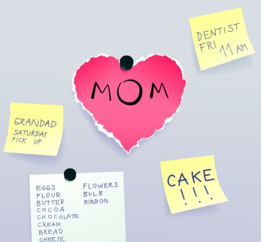 Heart for Mom clipart