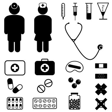 Medical Icon Set clipart