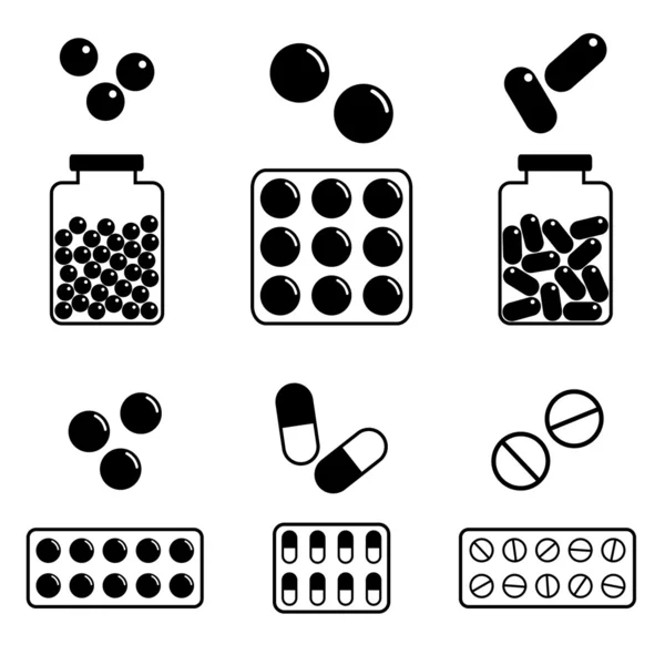 Tabletter — Stock vektor