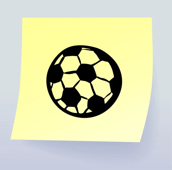 Doodle м'яч — стоковий вектор