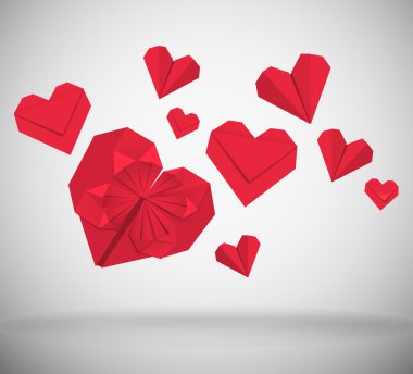 Paper Hearts clipart