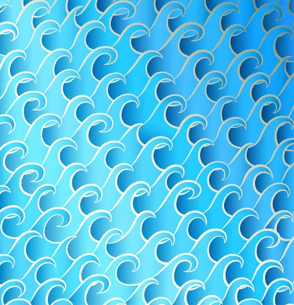 Sea Pattern — Stock Vector