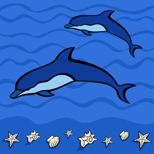 Golfinhos —  Vetores de Stock