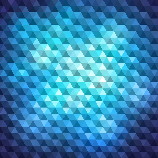 Blaues Mosaik — Stockvektor