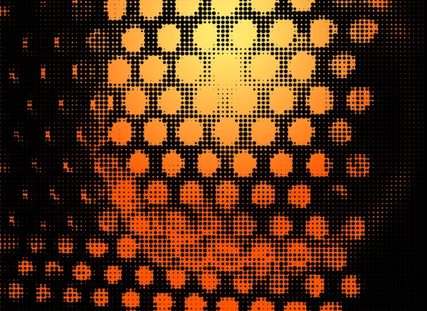 Oranje banner — Stockvector