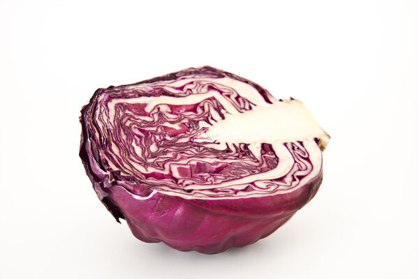 Fresh beet isolated on white background