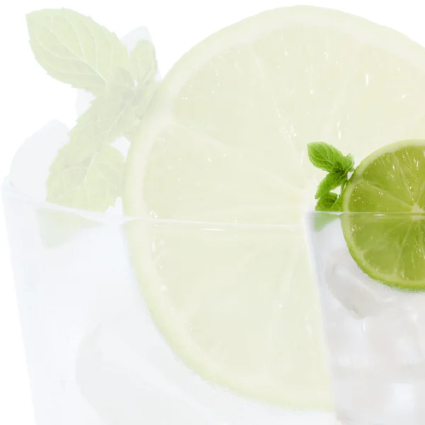 Soda, lime — Stock Photo, Image