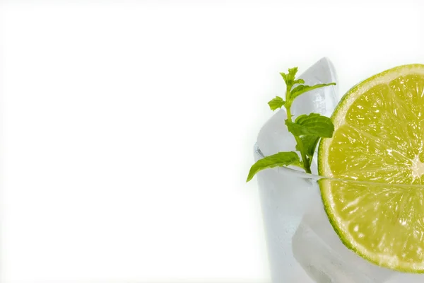 Mojito with lemon — Stock Photo, Image