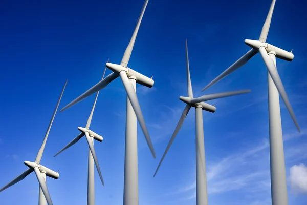 Renewable energy, wind turbine Stock Picture