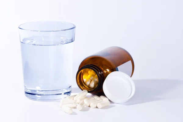 Bottle of pills, medicine — Stock Photo, Image