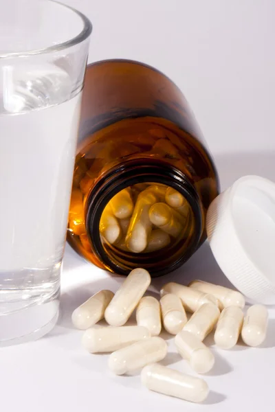 Bottle of pills, medicine — Stock Photo, Image
