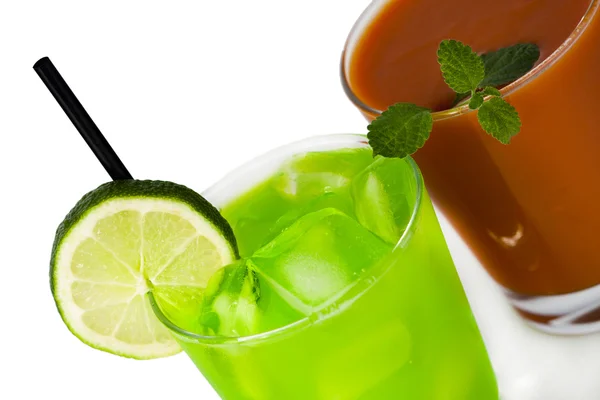 Refreshing summer drinks — Stock Photo, Image