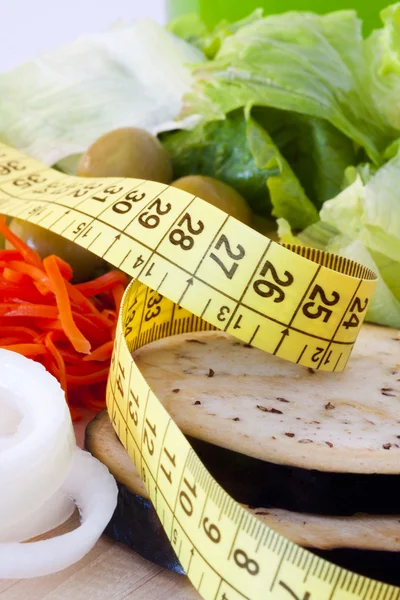 Verlies van het gewicht, gezonde voeding — Stockfoto