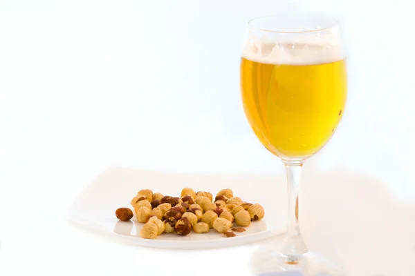 stock image Bier and snacks