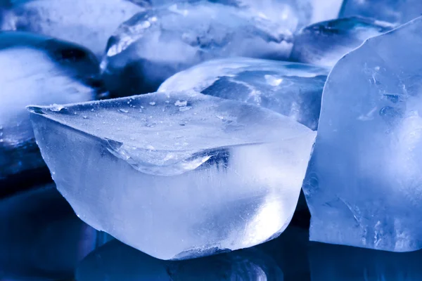 Лёд, кубики льда — стоковое фото
