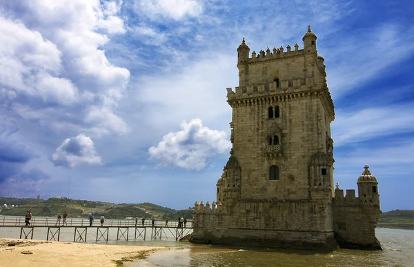 Torre de belem, Λισαβόνα, Πορτογαλία, Ευρώπη — Φωτογραφία Αρχείου