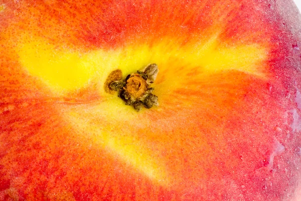 孤立的桃子 — 图库照片