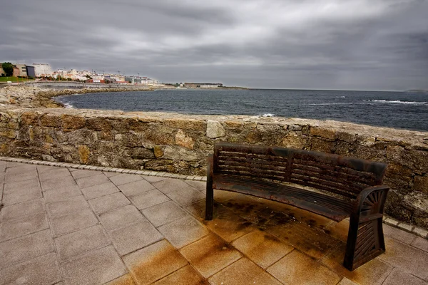 Wybrzeże, Coruña — Zdjęcie stockowe