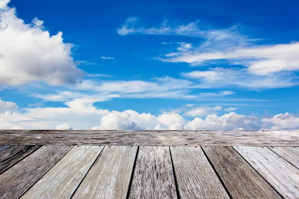 Terraço no céu — Fotografia de Stock