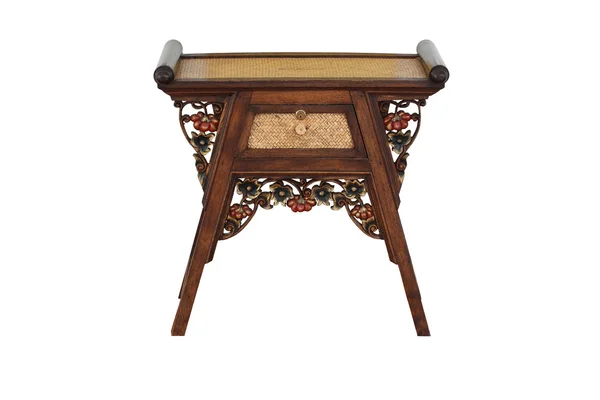 Ξύλινο τραπέζι κινεζικό στυλ — Φωτογραφία Αρχείου