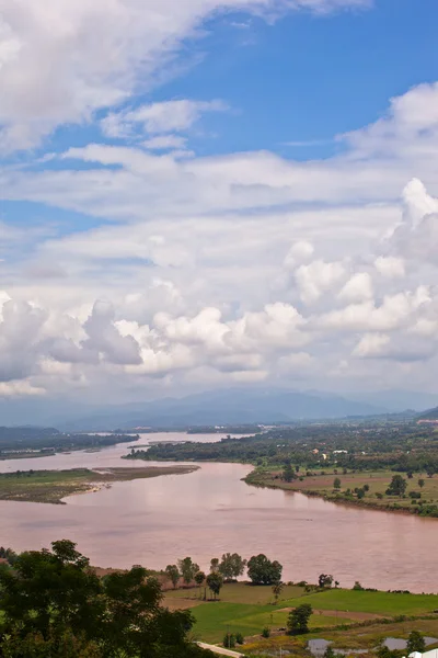 Mekong River view — Stock fotografie