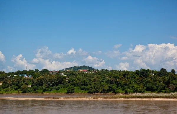 Mekong z widokiem na rzekę — Zdjęcie stockowe