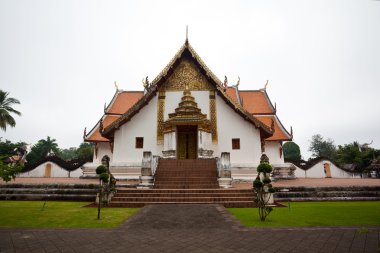 WAT phumin, lanna stil tapınak Tayland