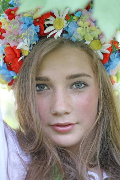 Ukrainisches Mädchen — Stockfoto
