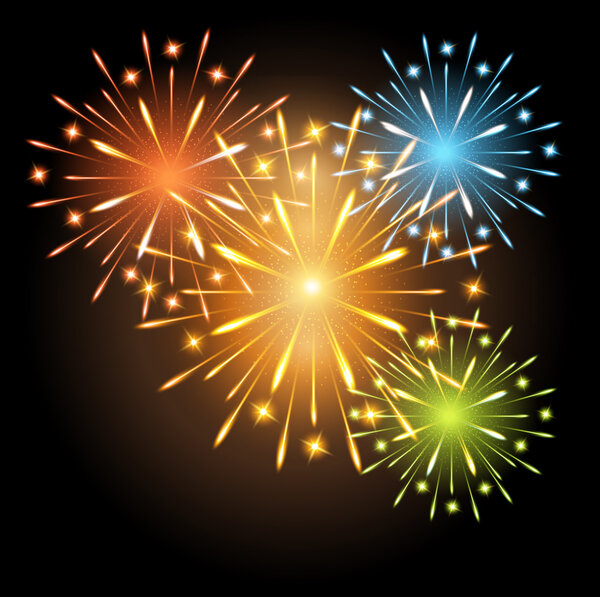 Fireworks colors