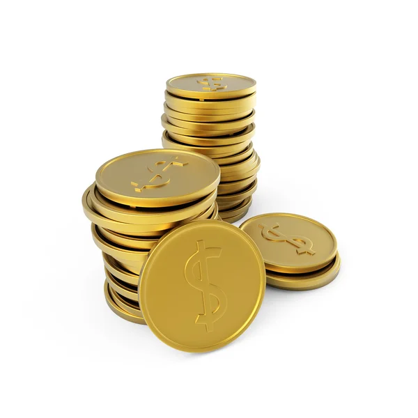 Купу монети — стокове фото