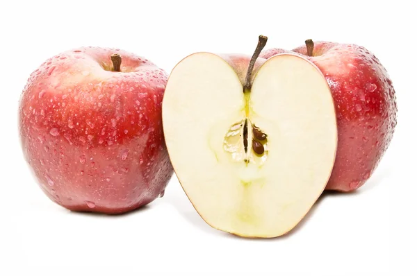 Свежие яблоки Лицензионные Стоковые Изображения