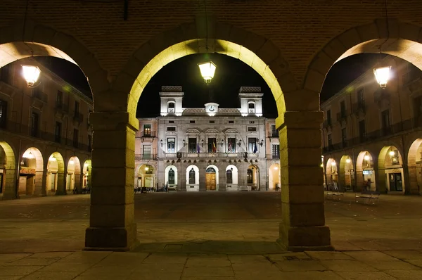 Plaza por la noche — Foto de Stock