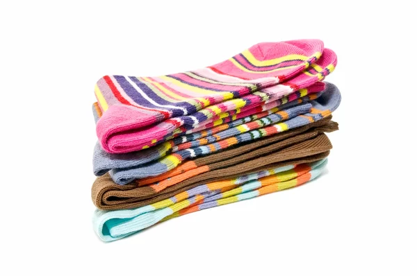 Gekleurde sokken — Stockfoto